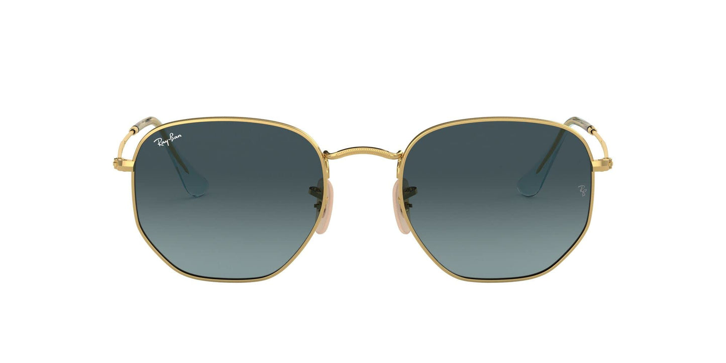 Ray-Ban RB3548N Hexagonal Flat Lens Sunglasses