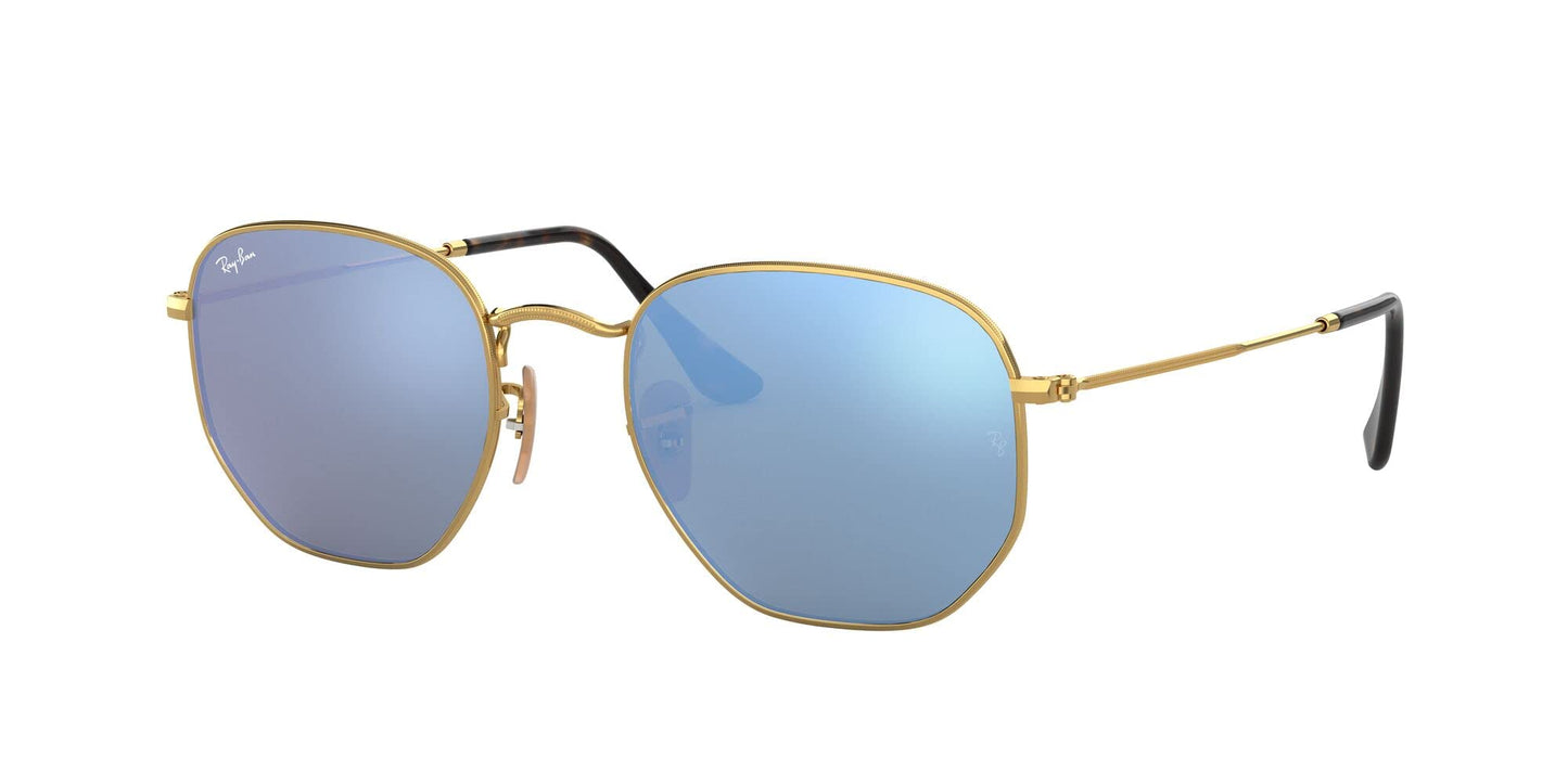 Ray-Ban RB3548N Hexagonal Flat Lens Sunglasses